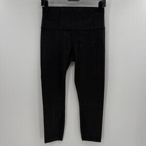 Lululemon Wunder Under High-Rise Crop 23" *Full-On Luxtreme Manifesto - 8